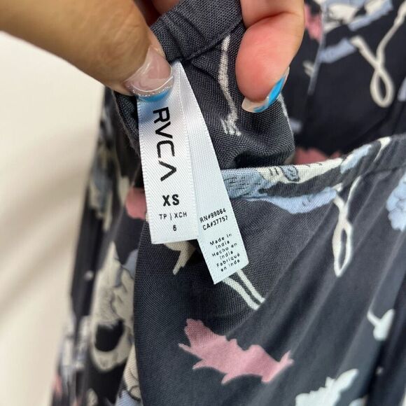 RCVA 90s Baby Halter Dress Floral Print XS - Picture 4 of 7